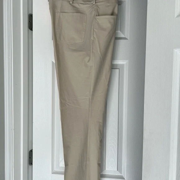 Walter Hagen Beige Men's Slim Fit Trousers - Picture 5 of 8